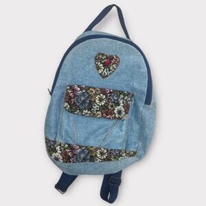 Iconic 90s Denim Tapestry Backpack